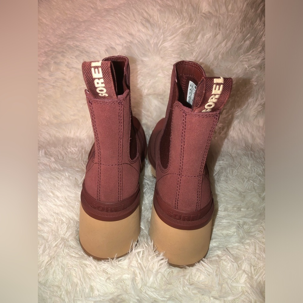 Sorel Women's Hi-Line Heel Chelsea Boots - Umber,Spice size 6.5 NWOB - Picture 11 of 16